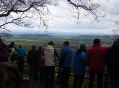 Blick vom Grafenberg zur Alb