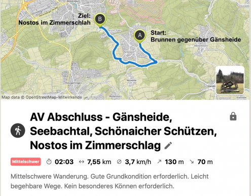 Abschlusswanderung 2021 Bild